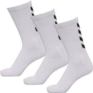 Hummel 3er Pack Fundamental Socken weiß