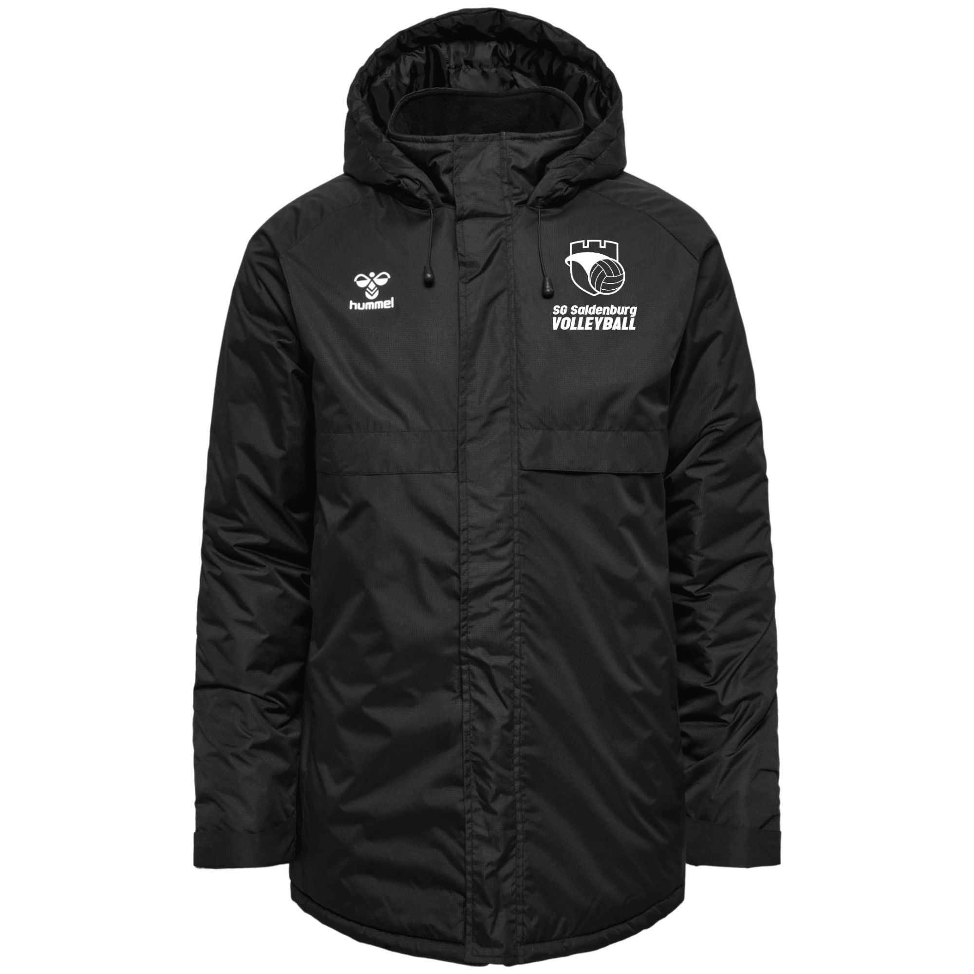 Hummel Go Parka Jacket schwarz