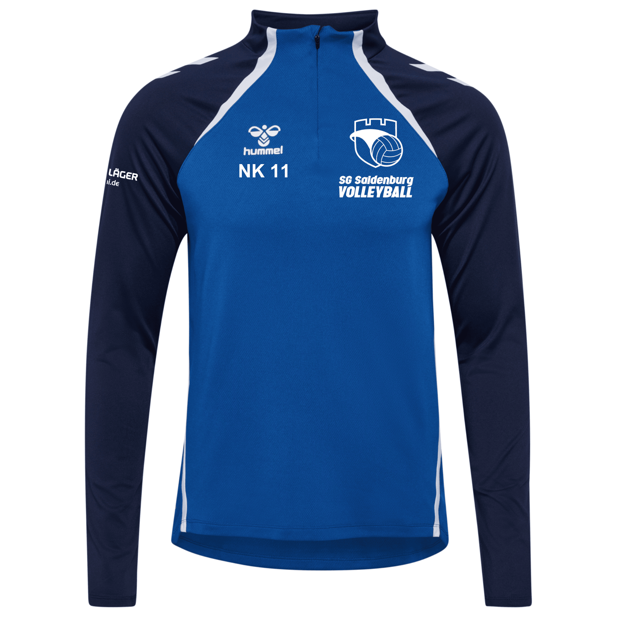 Hummel Lead 2.0 Half Zip blau